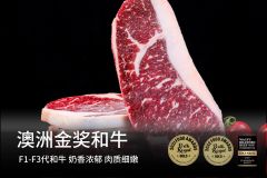 普犇 澳洲红凤凰M4-5和牛西冷牛排 200g 牛肉