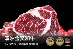 普犇 澳洲红凤凰M4-5和牛眼肉牛排 200g 牛肉