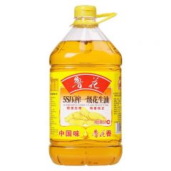 鲁花 食用油 5S 压榨一级 花生油 5L 5L