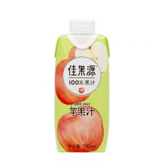 佳果源100%苹果汁330ml*12