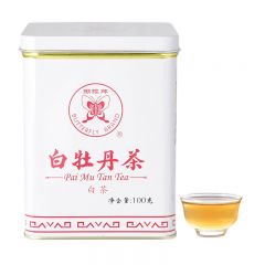 中茶蝴蝶 福鼎白茶 一级白牡丹 100g/罐