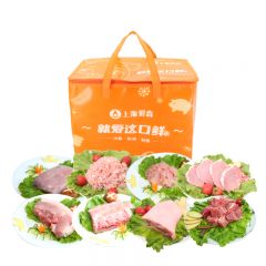 爱森冷鲜肉礼包 HJ爱森冷鲜肉368型（2530g）