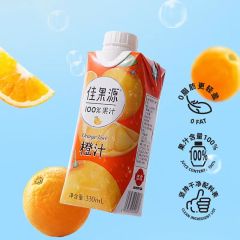 佳果源100%橙汁330ml*12