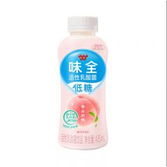 味全活性乳酸菌饮品（低糖白桃乌龙味）435ml