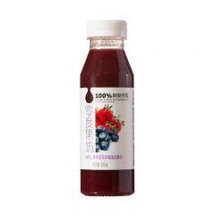 零度果坊-NFC鲜榨蓝莓草莓混合果汁300ml