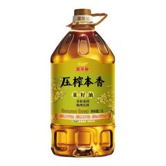 金龙鱼压榨本香菜籽油5L