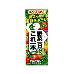 可果美 野菜生活 野菜一日混合果蔬汁200ml * 12瓶